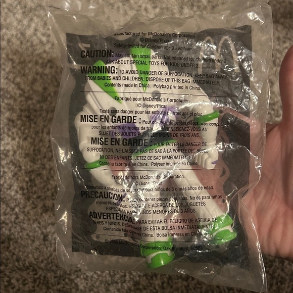 Buzz Lightyear Toy - Green and White - Picture 4 of 4